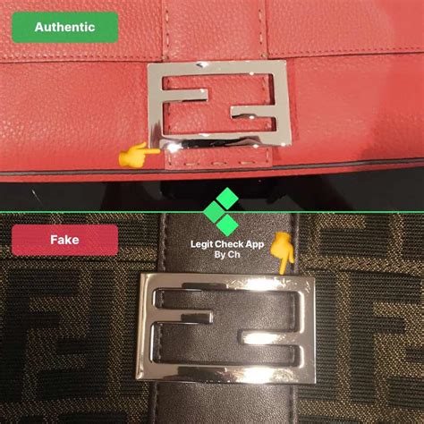 authentic fendi belt vs fake|real vs false fendi.